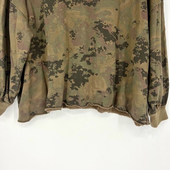 Rails Reeves Camo Pullover Crewneck Sweatshirt Size Small - Picture 7 of 13